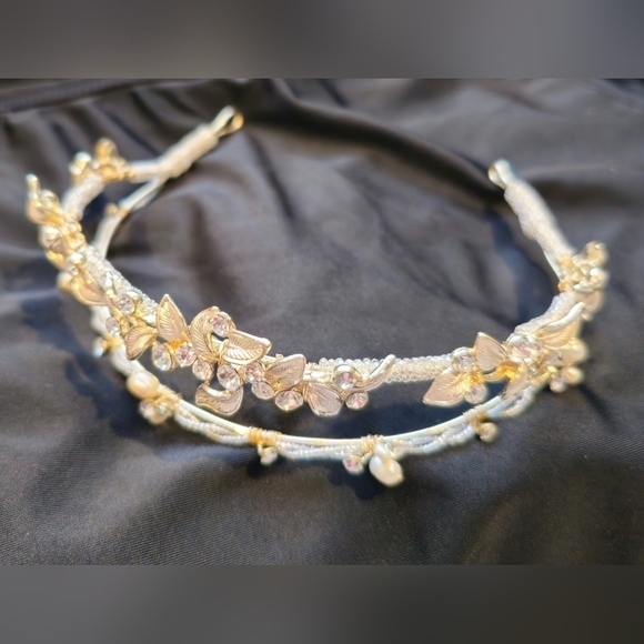 David\'s Bridal double headband main image 6